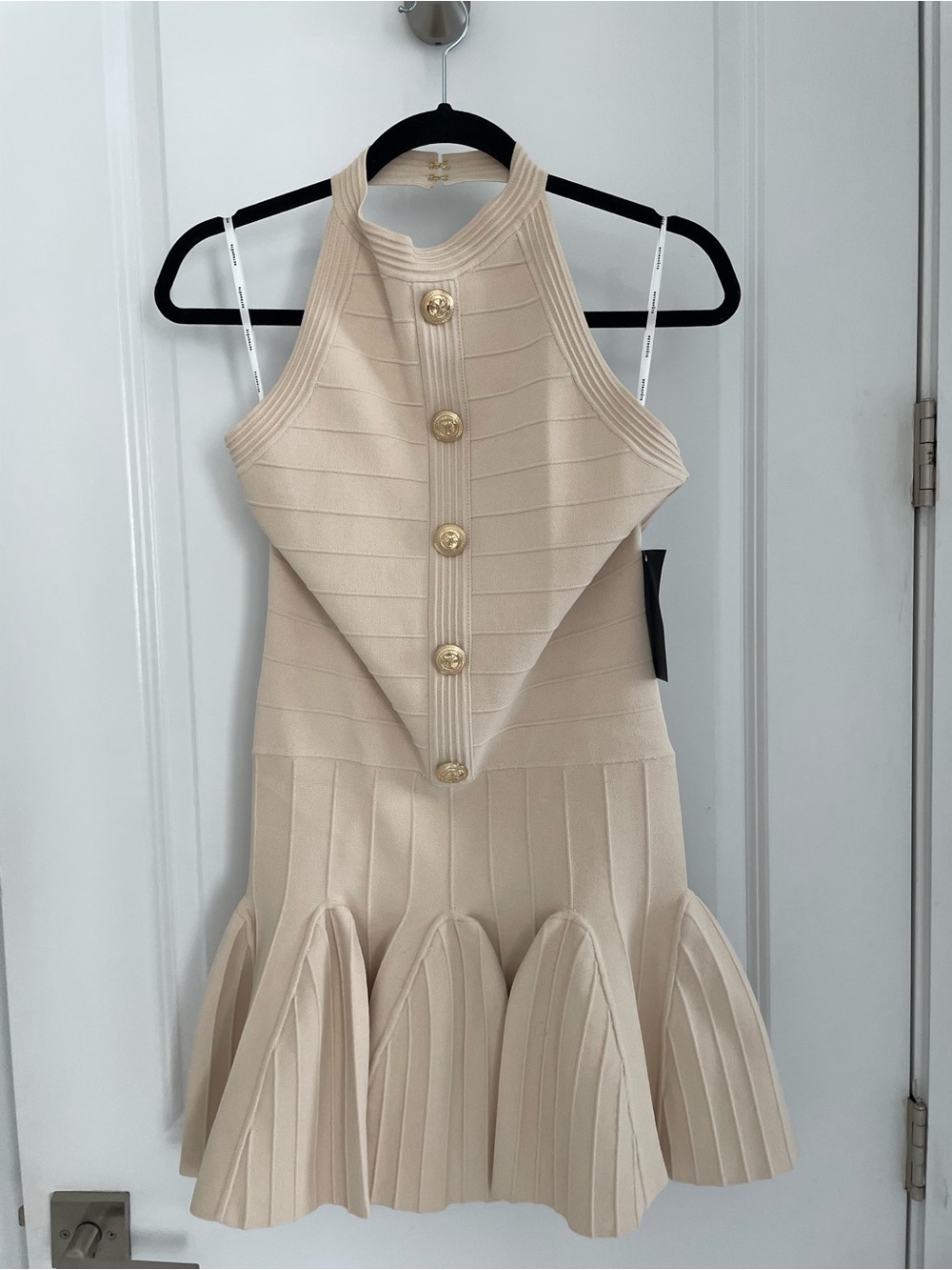 NEW Retrofete Andy Knit Dress - Bone Size Large Contemporary Luxury NWT. Sk22 - Picture 3 of 11